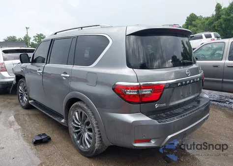 2023 Nissan Armada Platinum 4Wd from USA, damaged, VIN JN8AY2CDXP9693838